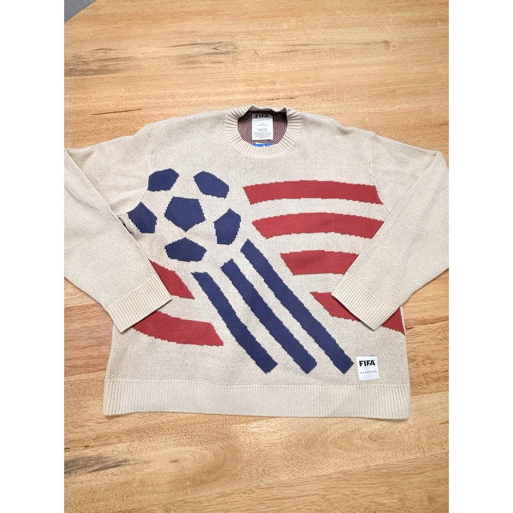 Abercrombie Fitch x FIFA World Cup Team USA Soccer Football US Flag Sweater 2026